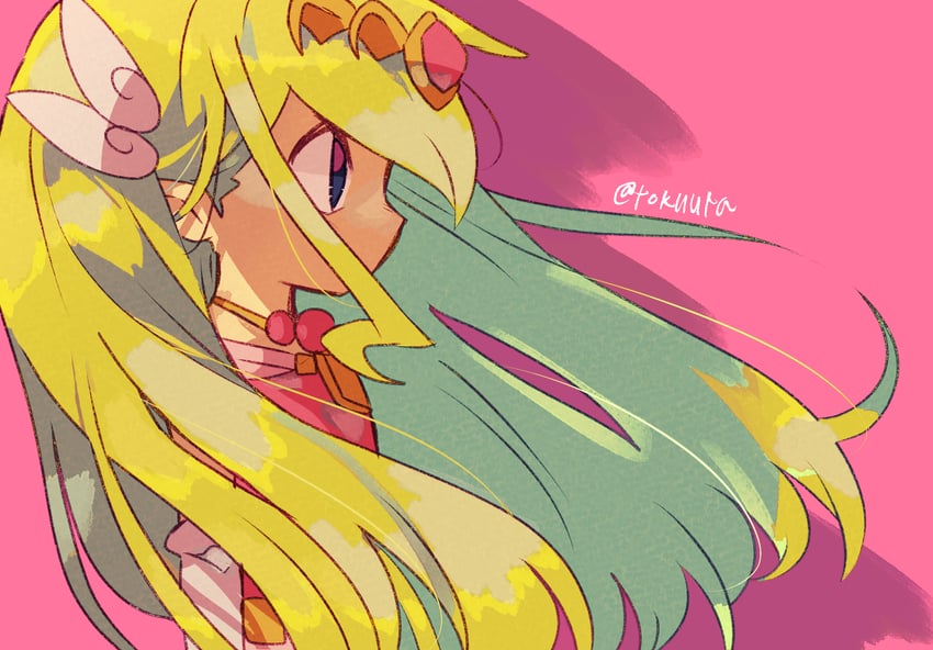 princess zelda and toon zelda (the legend of zelda and 2 more) drawn by tokuura