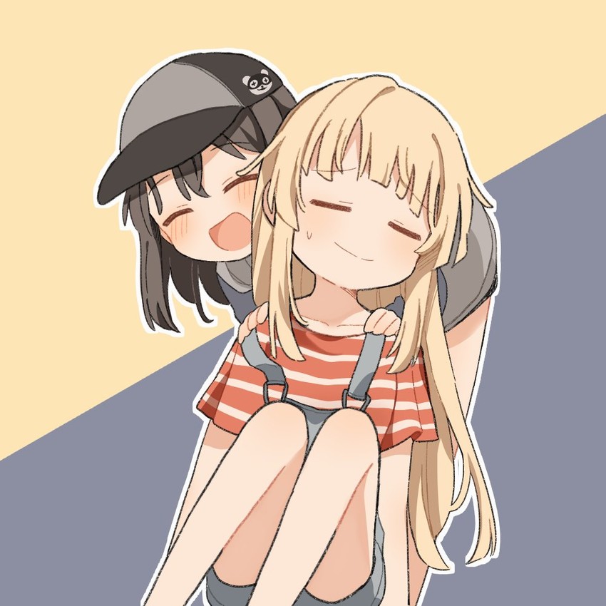tsurumaki kokoro and okusawa misaki (bang dream!) drawn by sururufu