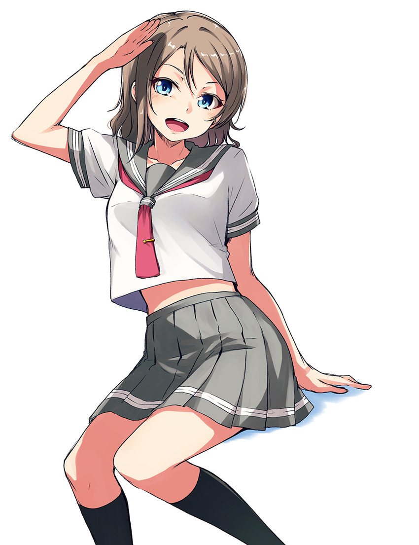 watanabe you (love live! and 1 more) drawn by nanotsuki