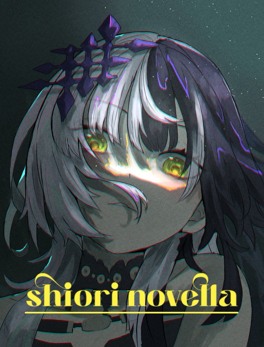 shiori novella (hololive and 1 more) drawn by monchihan