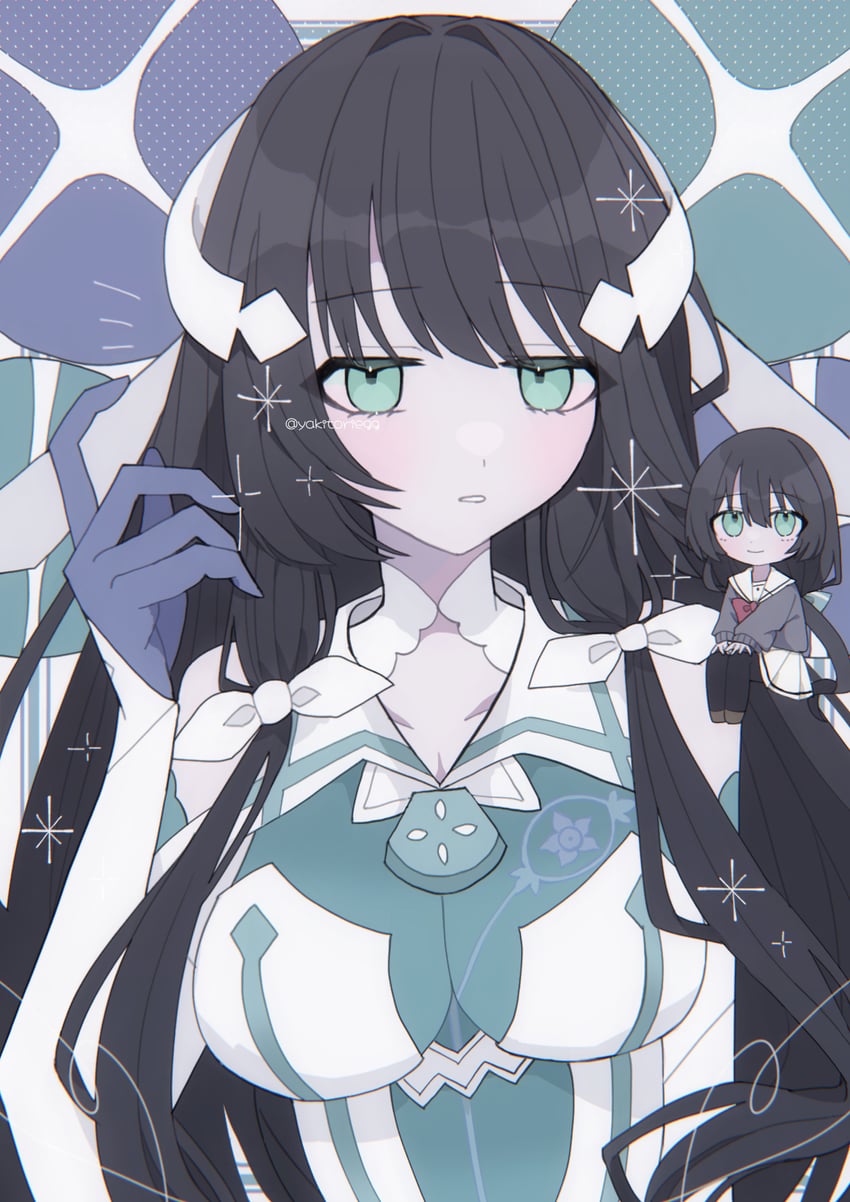 tougou mimori (yuusha de aru and 1 more) drawn by yakitori_egg