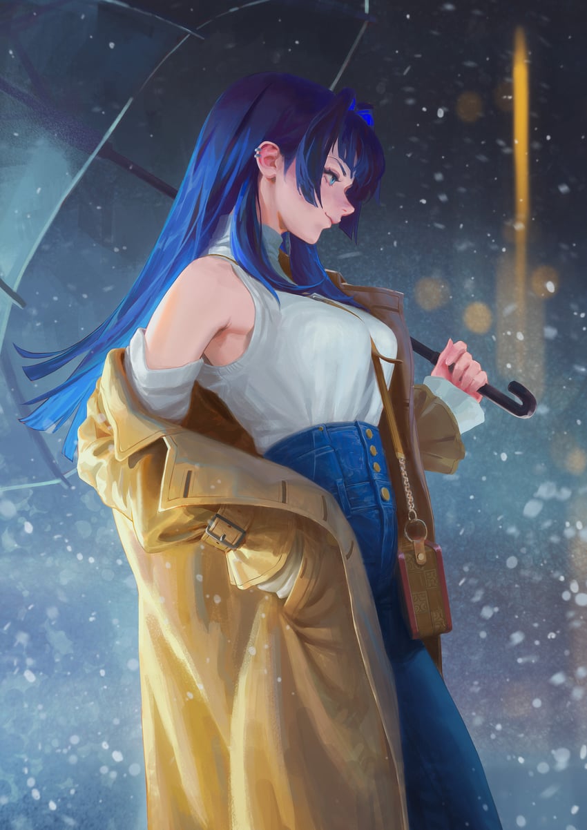 ouro kronii (hololive and 1 more) drawn by bryuenart