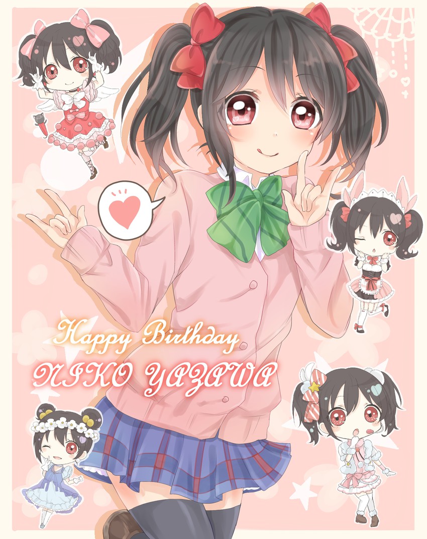 yazawa nico (love live! and 1 more) drawn by mashuhope_(chinesere)