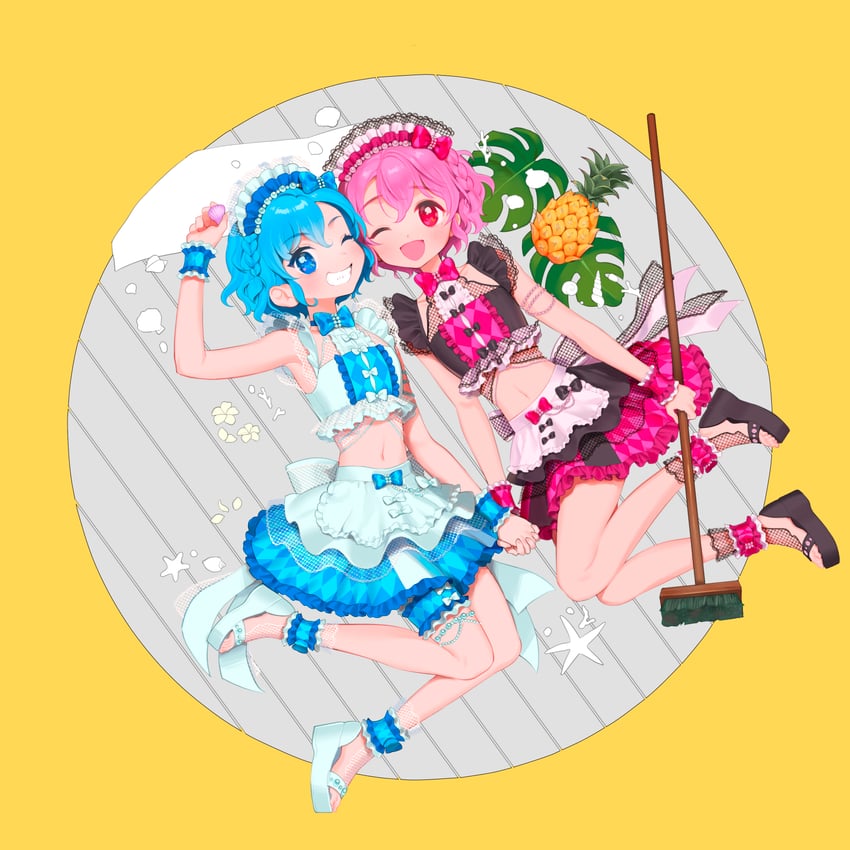 reona west and dorothy west (pretty series and 1 more) drawn by oshiri_(o4ritarou)