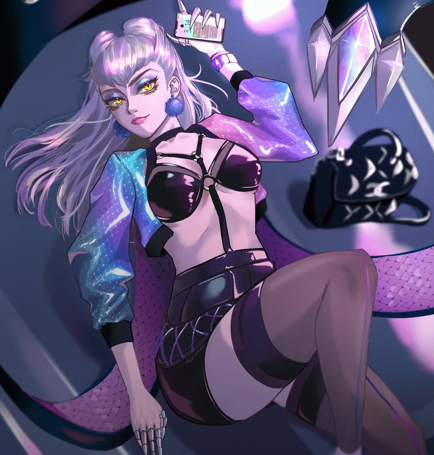 evelynn and k/da all out evelynn (league of legends) drawn by lolninee