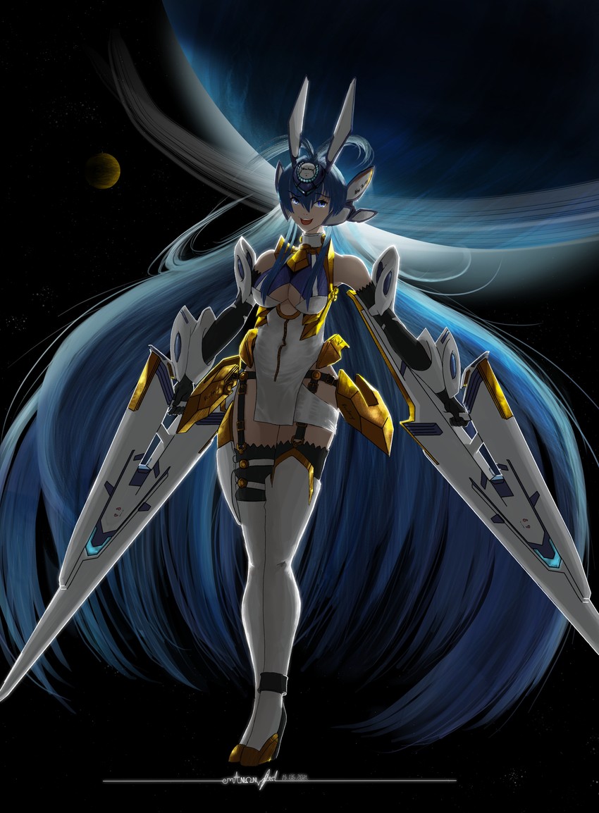 new jersey, kos-mos, and kos-mos ver. 4 (azur lane and 3 more) drawn by emanon_void