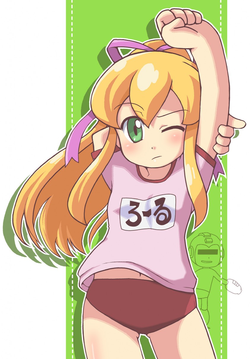 roll and mega man (mega man) drawn by ki_(adotadot)