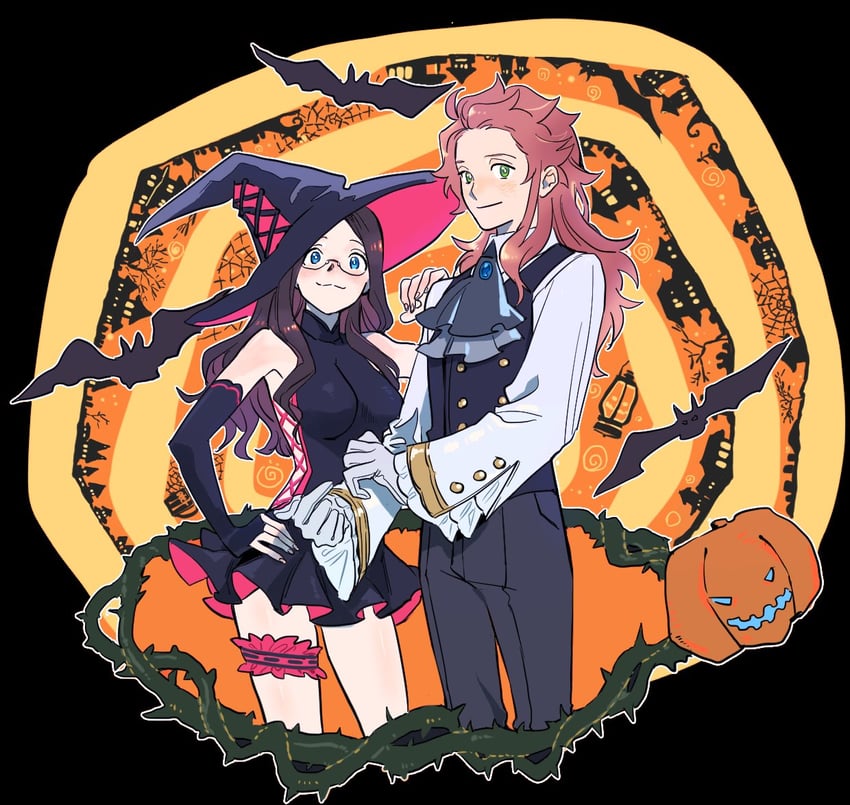 leonardo da vinci and romani archaman (fate and 1 more) drawn by 5252penguin