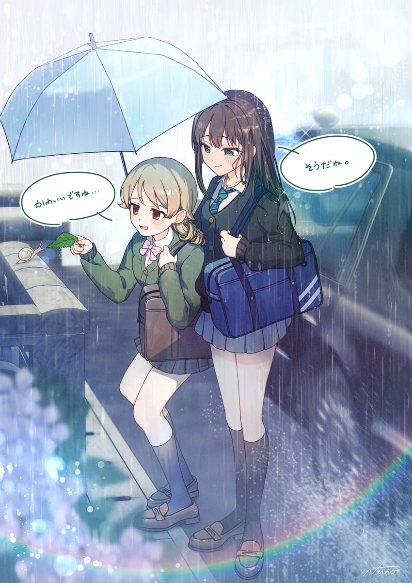 shibuya rin and morikubo nono (idolmaster and 1 more) drawn by yukinuno