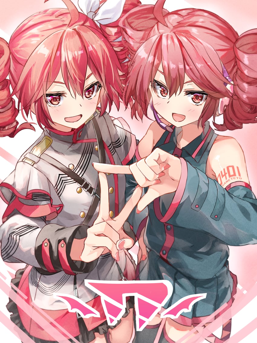 kasane teto (utau and 1 more) drawn by daidou_(demitasse)