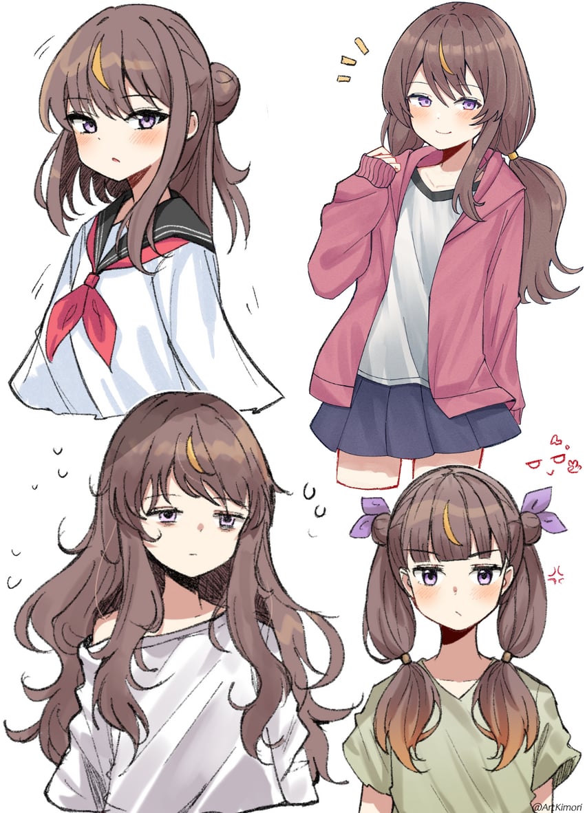 anya melfissa (hololive and 1 more) drawn by artkimori