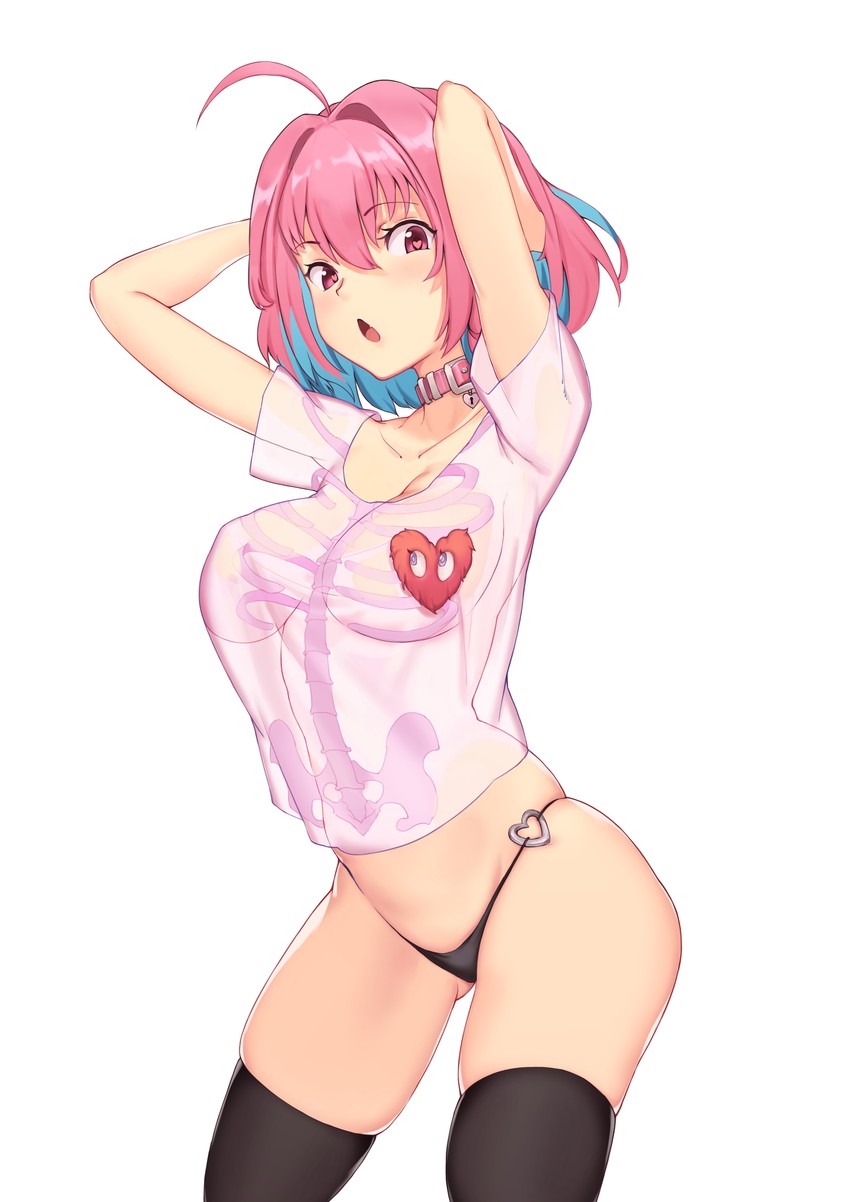 yumemi riamu (idolmaster and 1 more) drawn by atorosu