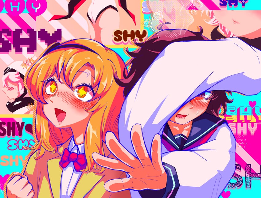 shy, momijiyama teru, and koishikawa iko (shy) drawn by aygoftenover