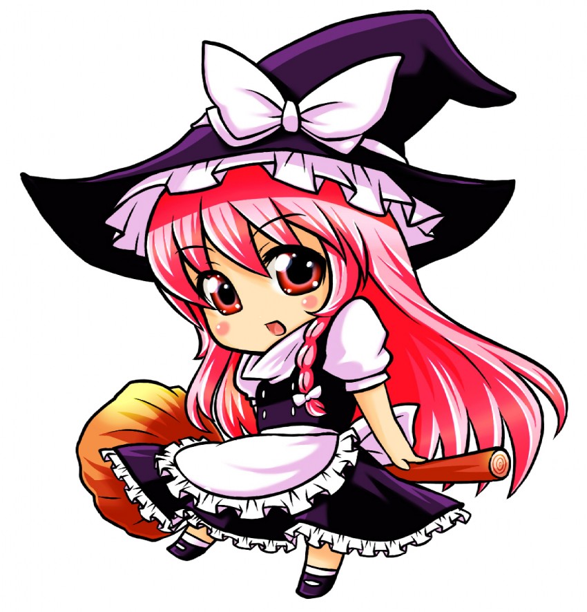 kirisame marisa and miko+resurrection (touhou and 1 more) drawn by takamako