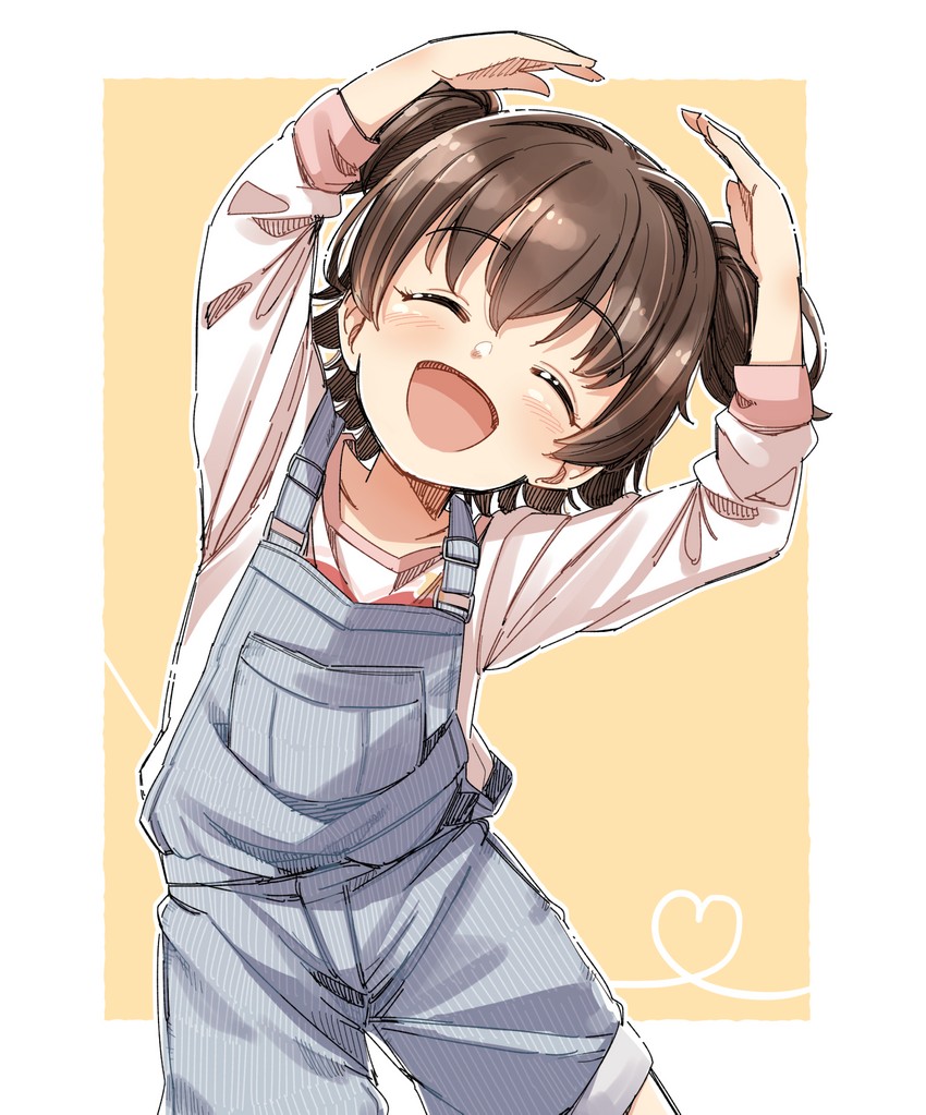 akagi miria (idolmaster and 1 more) drawn by yukie_(kusaka_shi)