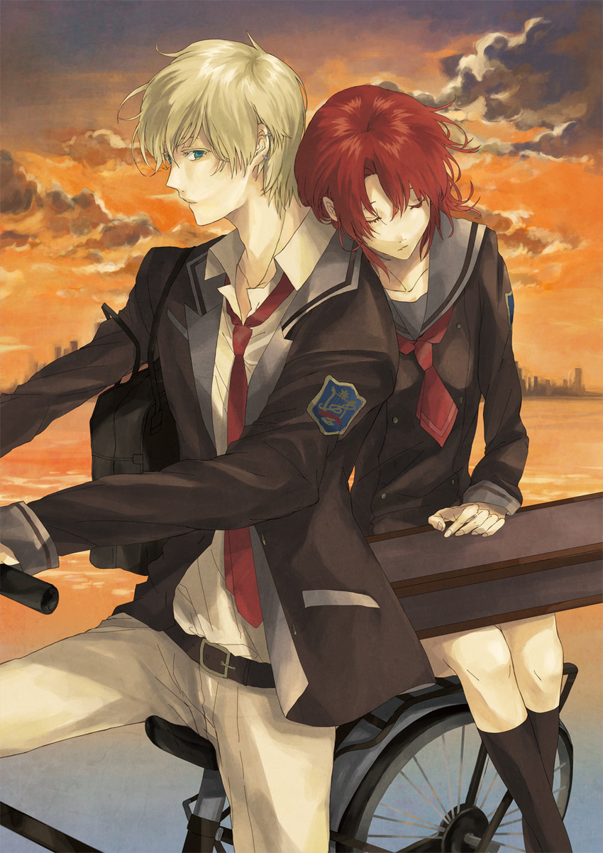 hino kahoko and kaji aoi (la corda d'oro) drawn by miu_(pixiv106790)
