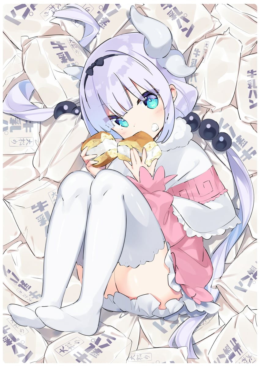 kanna kamui (kobayashi-san chi no maidragon) drawn by kiya_machi