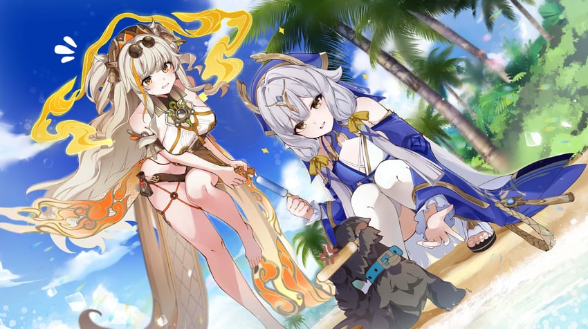 songque, serapeum, and duonigue (honkai and 1 more) drawn by kaya_(ayase_kaya)