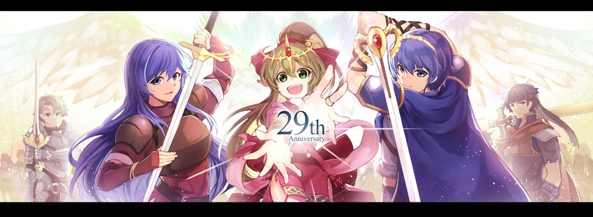 female corrin, female robin, tiki, ike, marth, and 2 more (fire emblem and 6 more) drawn by nakabayashi_zun