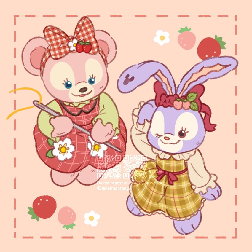 shelliemay and stellalou (duffy and friends) drawn by takatmaorange