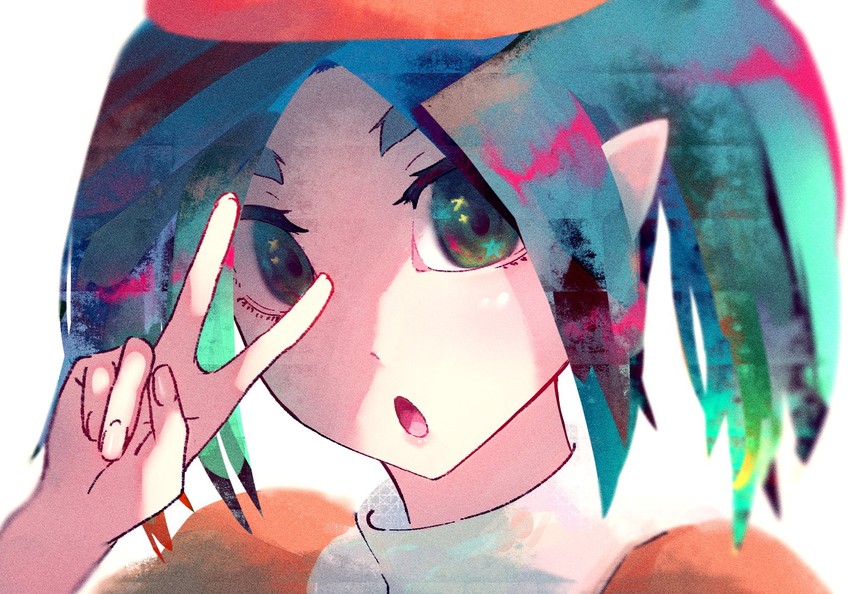ononoki yotsugi (monogatari and 1 more) drawn by daydreamkazooma
