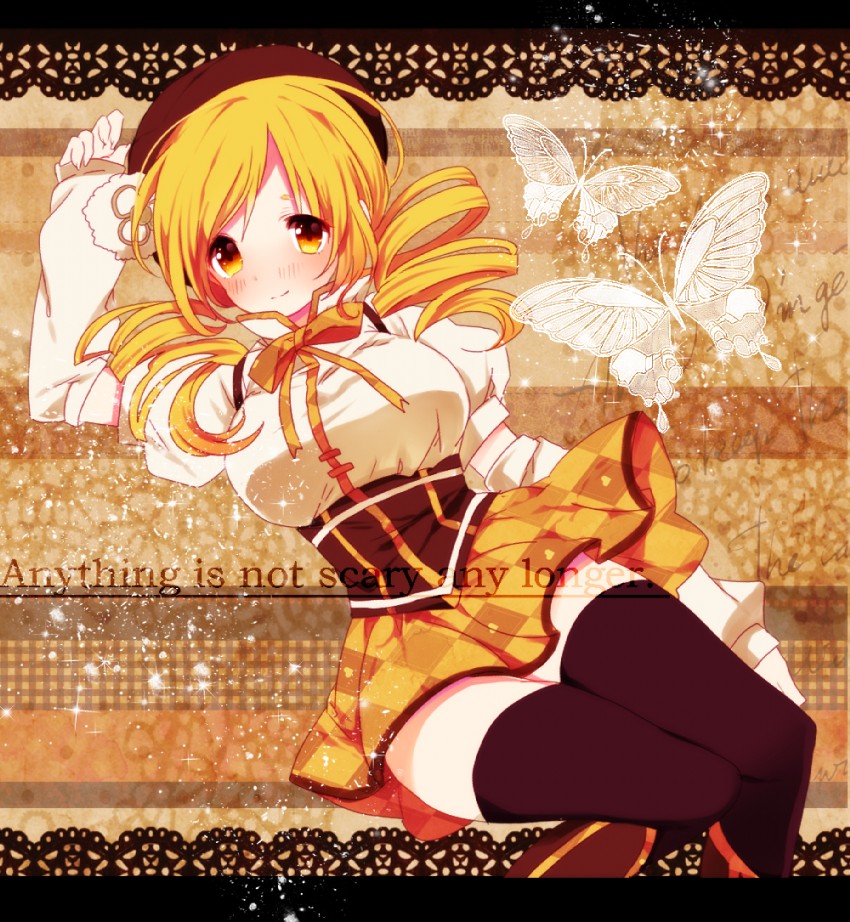 tomoe mami (mahou shoujo madoka magica) drawn by yapi_(yabai_toki)