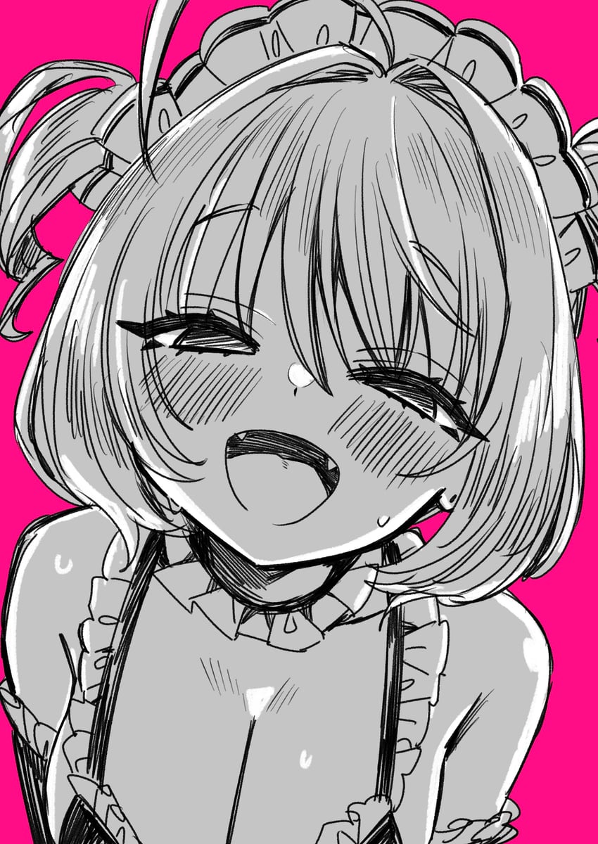 yumemi riamu (idolmaster and 2 more) drawn by sukoyaka_(100hituzi)
