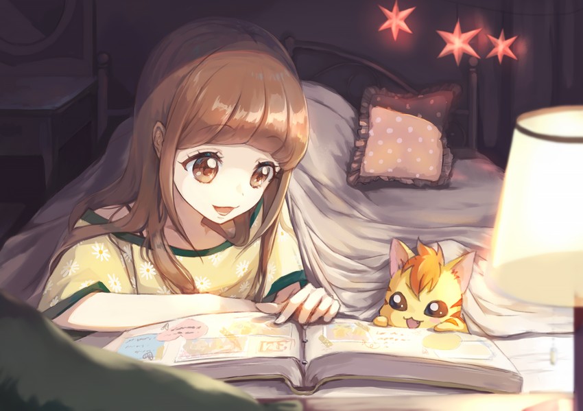 hiramitsu hinata and nyatoran (precure and 1 more) drawn by baicha_oqqa