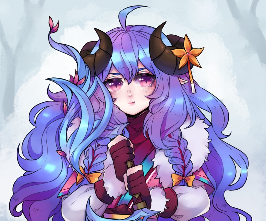 kindred, lamb, and spirit blossom kindred (league of legends) drawn by luxalett