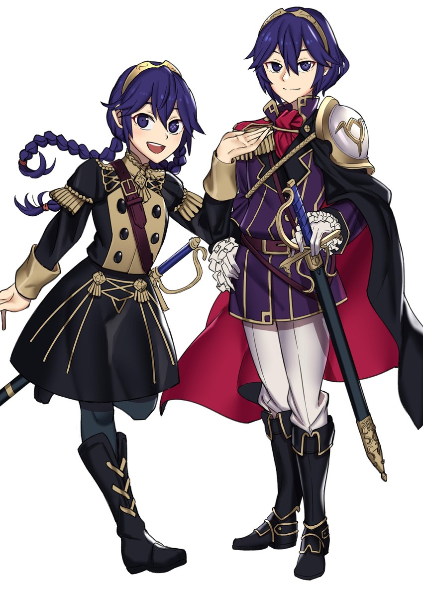 lucina (fire emblem and 2 more) drawn by ebinku
