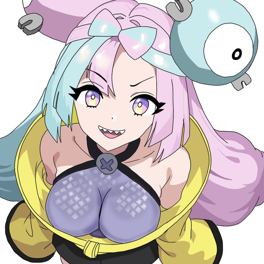 iono and magnemite (pokemon and 1 more) drawn by doubletwin