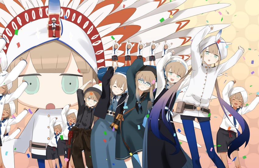 nemo, captain nemo, marine nemo, professor nemo, nurse nemo, and 2 more (fate and 2 more) drawn by ninjin_(ne_f_g_o)