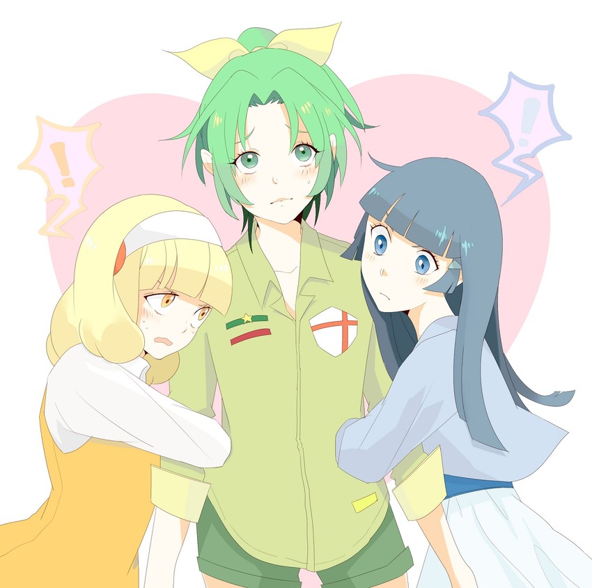 midorikawa nao, kise yayoi, and aoki reika (precure and 1 more) drawn by f-p