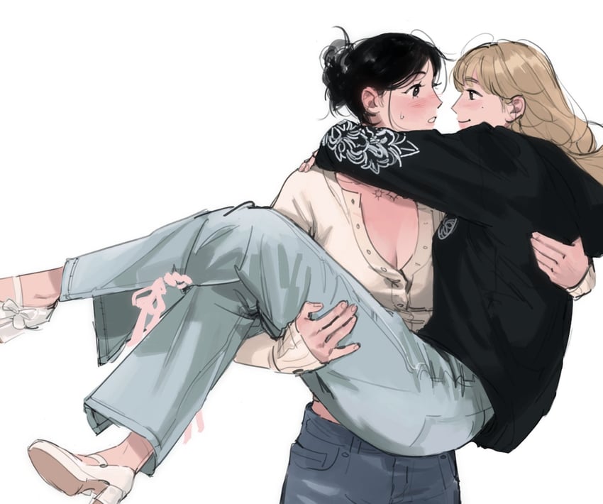 sung han-bin and zhang hao (real life and 1 more) drawn by haotmeal