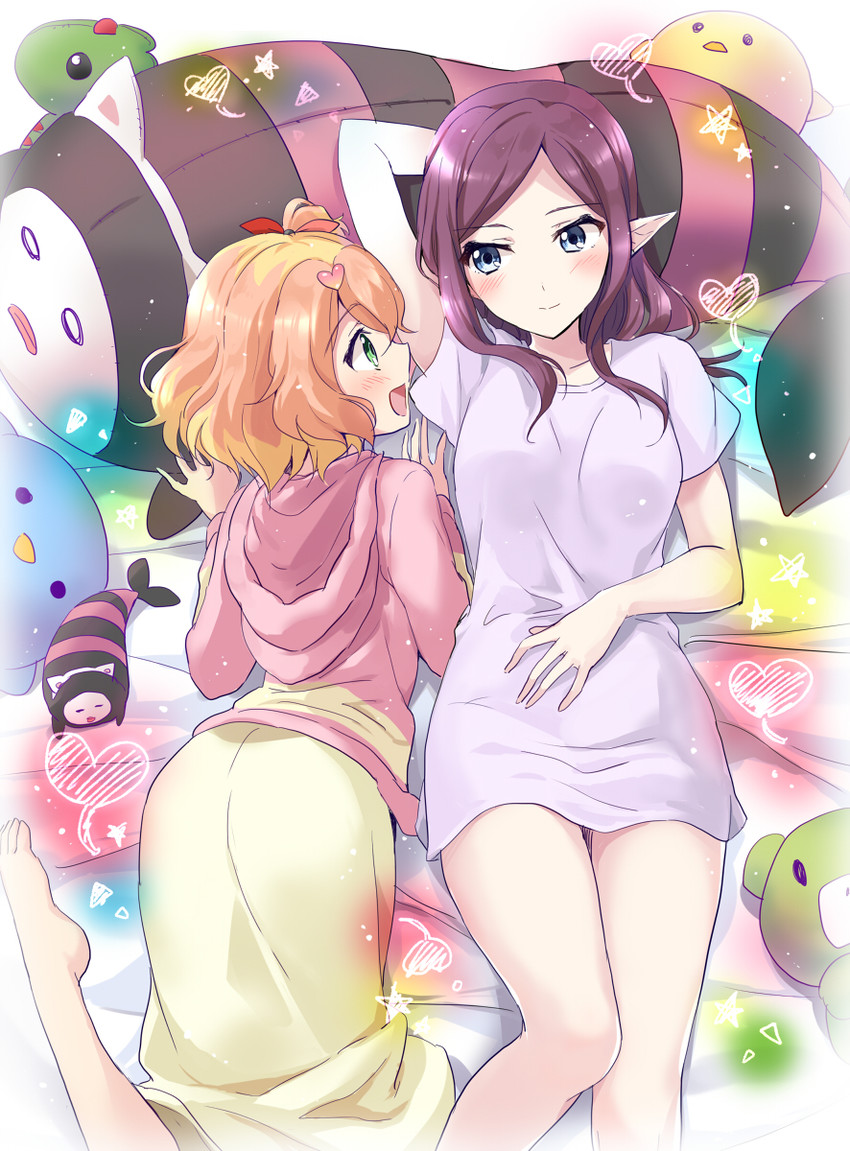 freyja wion and mirage farina jenius (macross and 1 more) drawn by kuguri_oimo