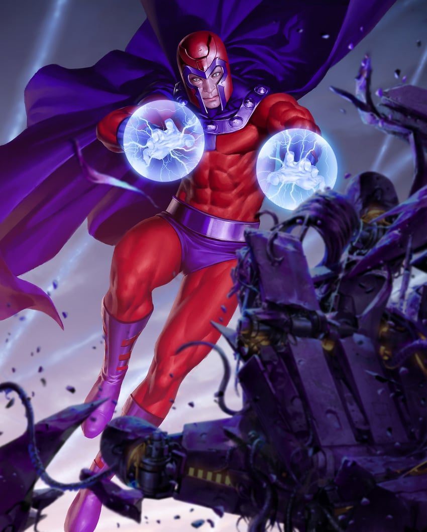 magneto (marvel and 1 more) drawn by yoon_junggeun