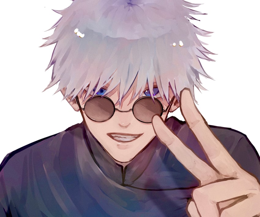 gojou satoru (jujutsu kaisen) drawn by ten_(mos6_y)
