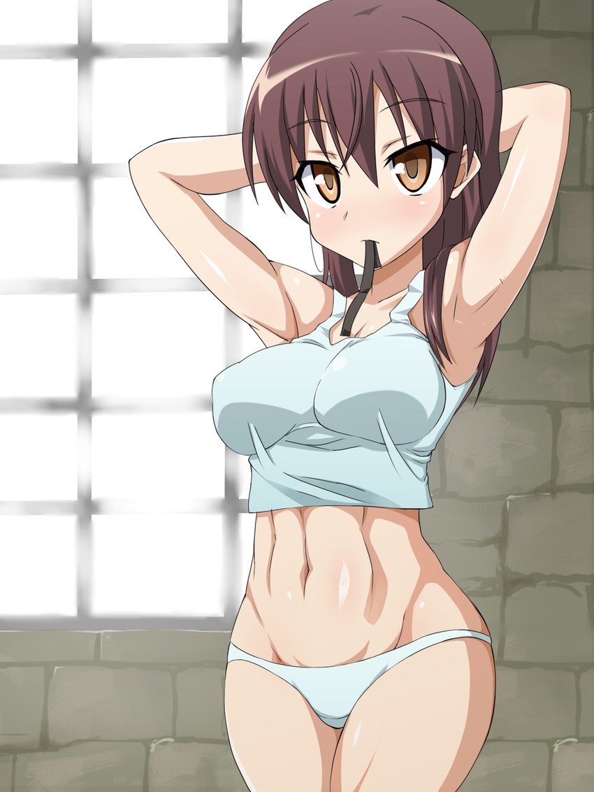 gertrud barkhorn (world witches series and 1 more) drawn by kumaman6