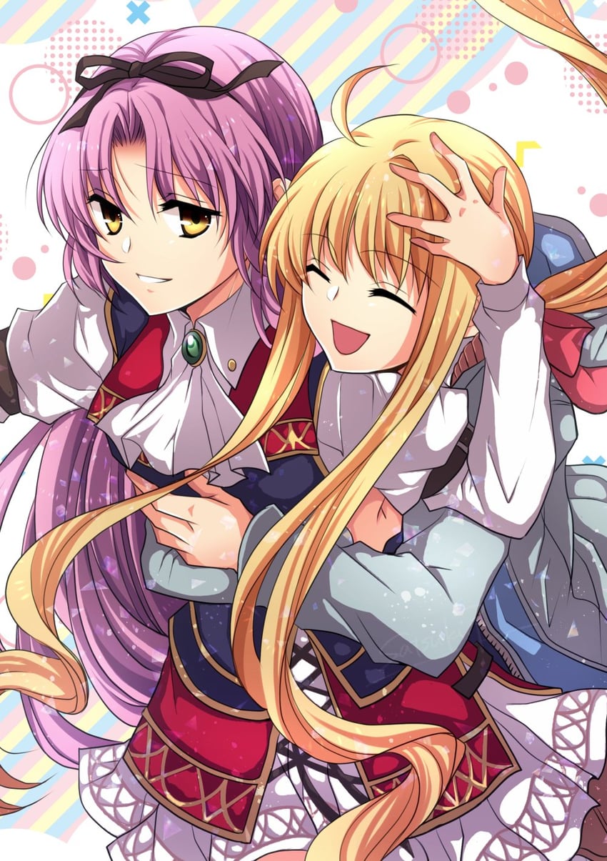 renne and tita russell (eiyuu densetsu and 1 more) drawn by satsuki_(chaosmode)