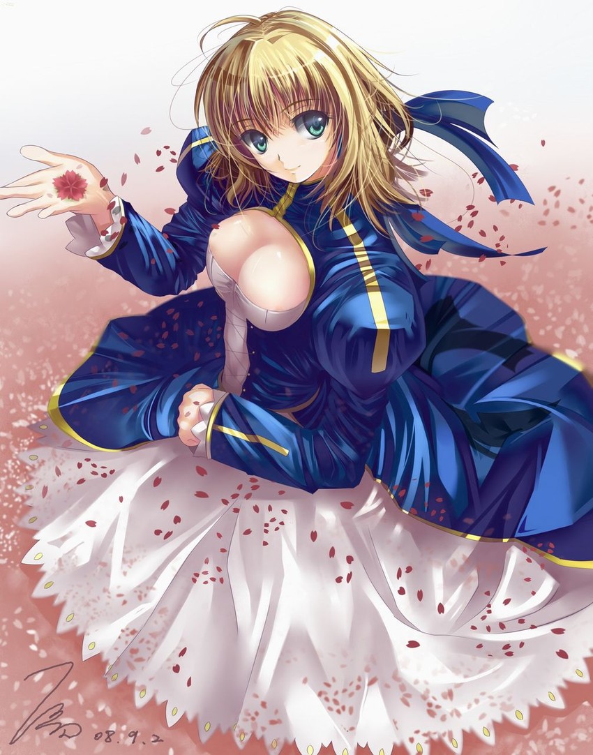 artoria pendragon and saber (fate and 1 more) drawn by miyazakisoul