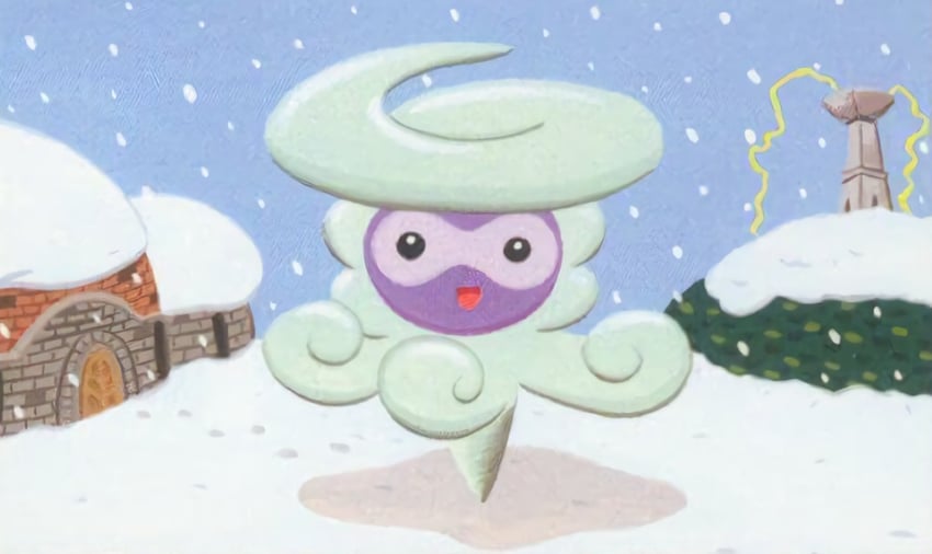 castform (pokemon and 1 more) drawn by tanaka_miki
