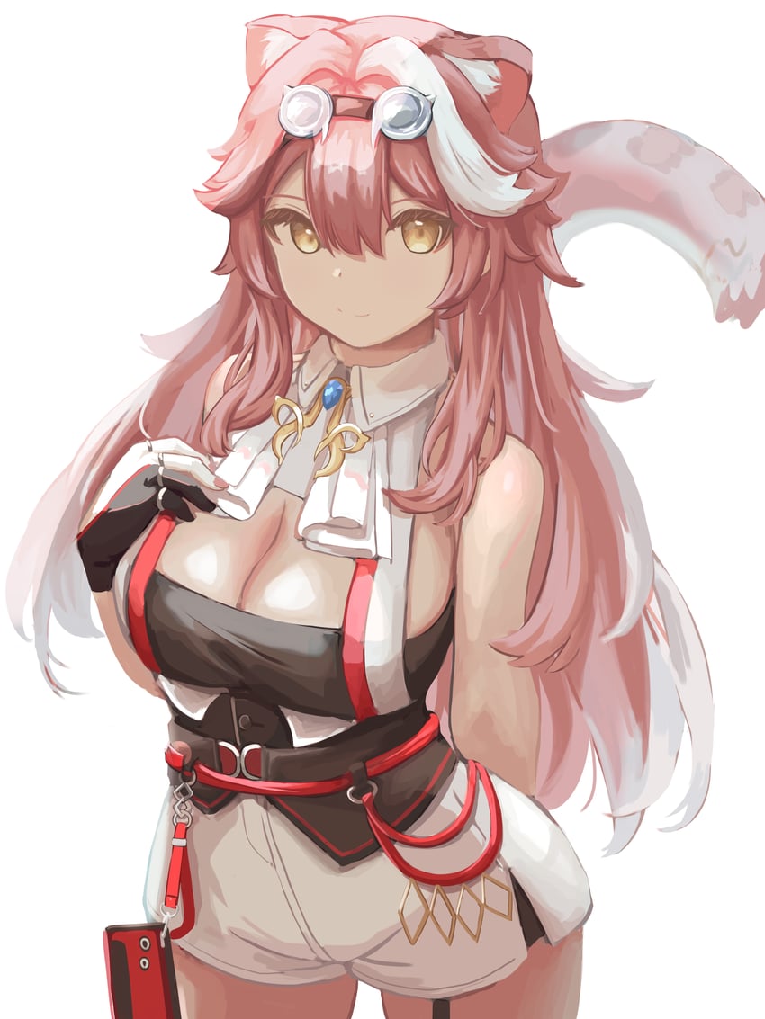 raora panthera (hololive and 1 more) drawn by higure_yuu