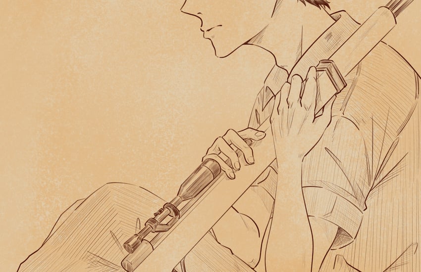 levi (fear & hunger and 1 more) drawn by artsyantatee