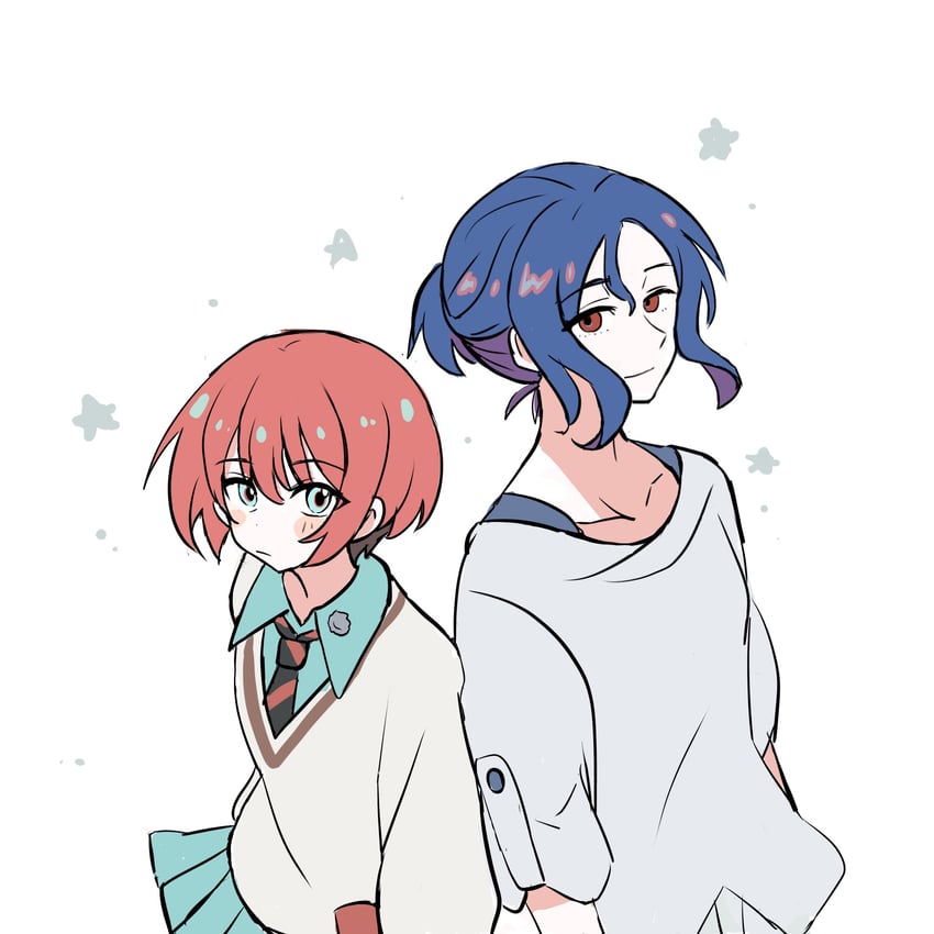 amate yuzuriha and shuji ito (gundam and 1 more) drawn by lemoontya