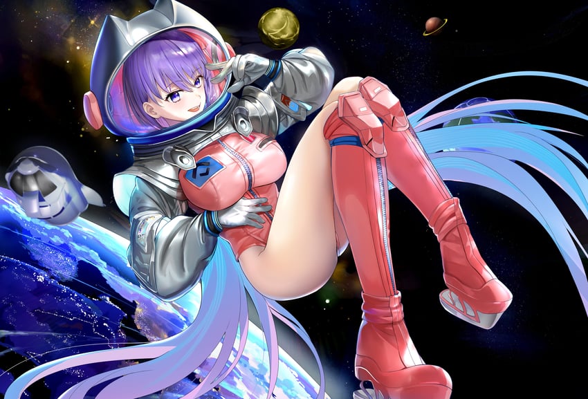 bb and bb cosmo (fate and 1 more) drawn by mosta_(lo1777789)