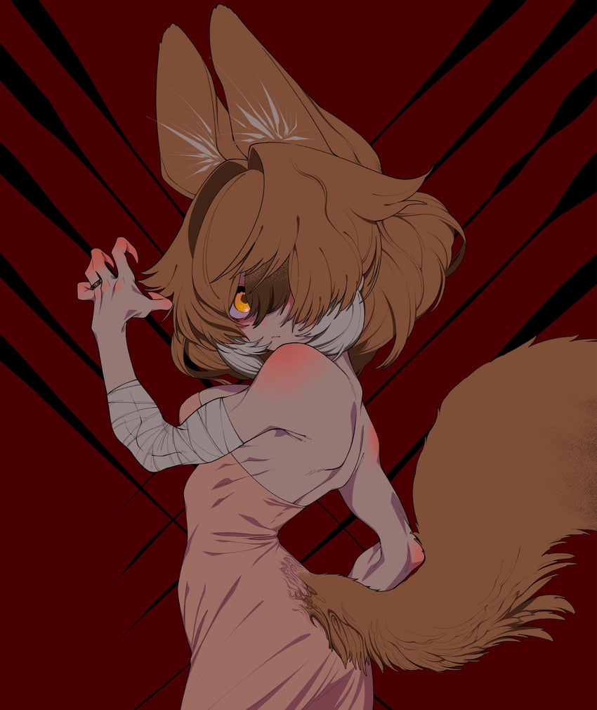 dhole (kemono friends and 1 more) drawn by notora