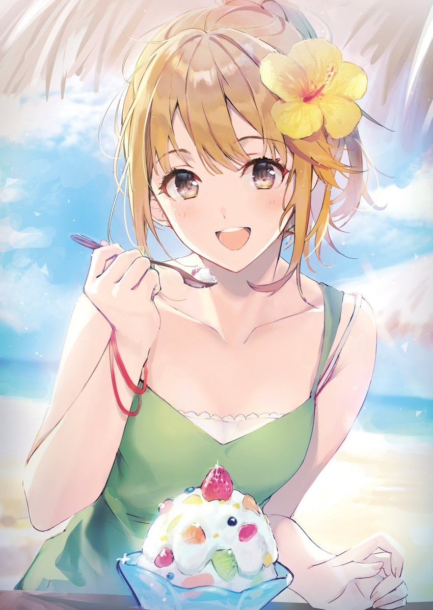 aomi haru (chitose-kun wa ramune bin no naka) drawn by weee_(raemz)