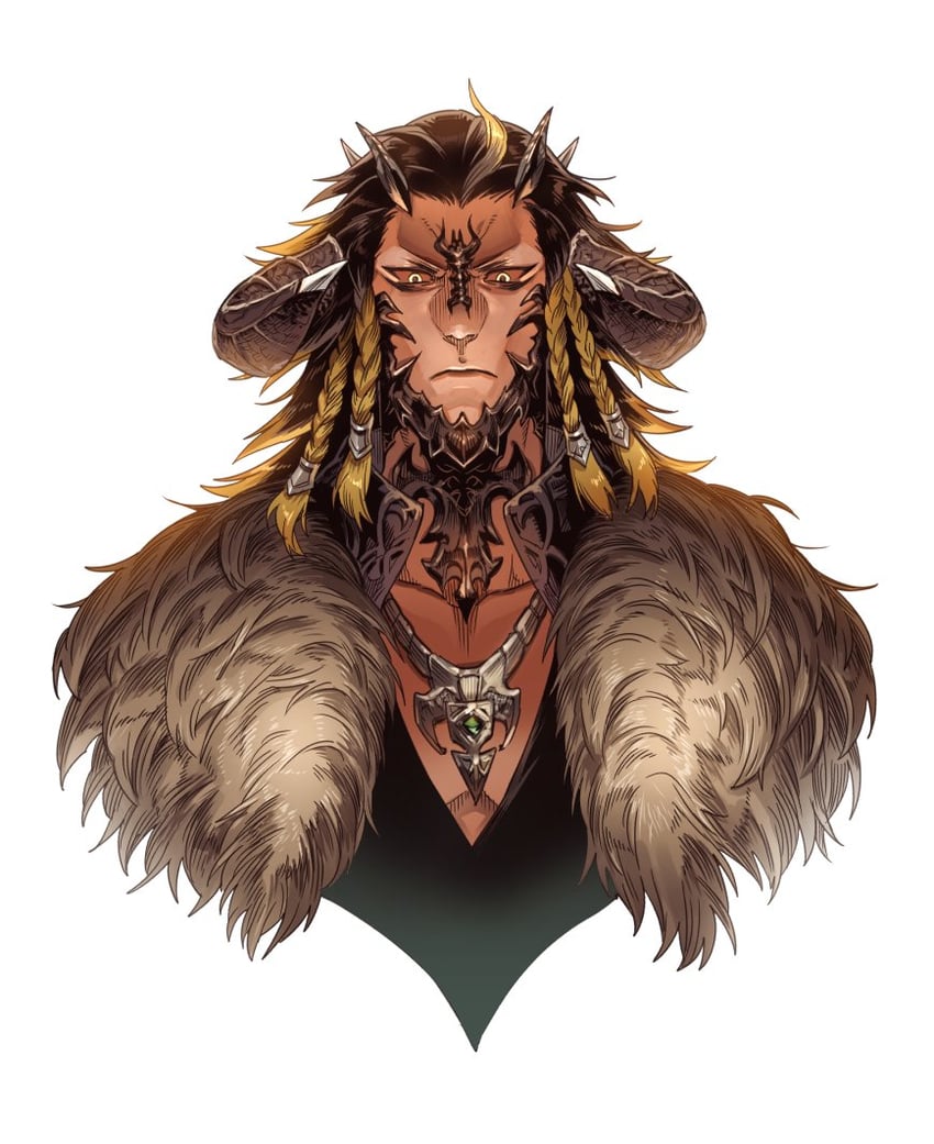magnai oronir (final fantasy and 1 more) drawn by 5altybitter5