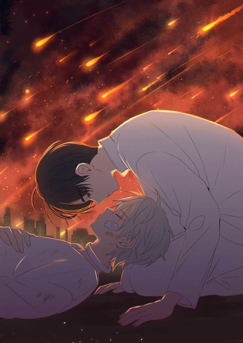 ivan and till (alien stage) drawn by mikan_(artist)