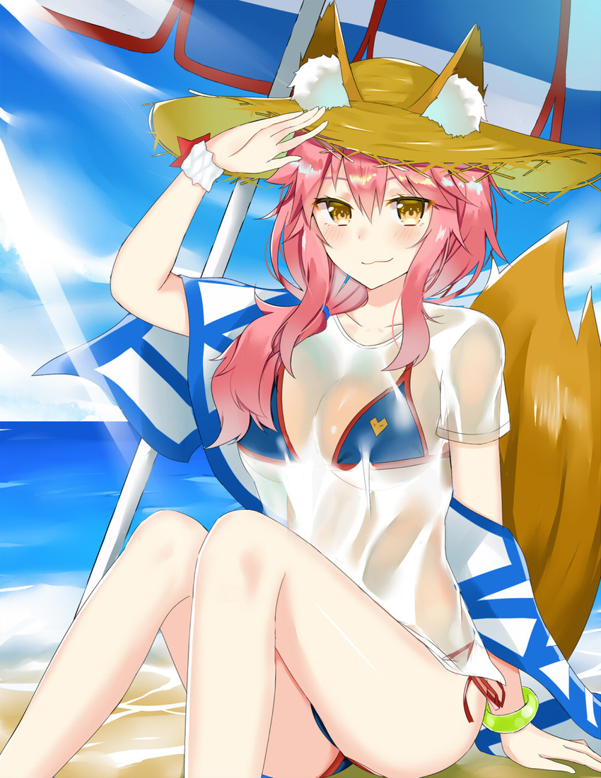 tamamo and tamamo no mae (fate and 1 more) drawn by swon_(joy200892)